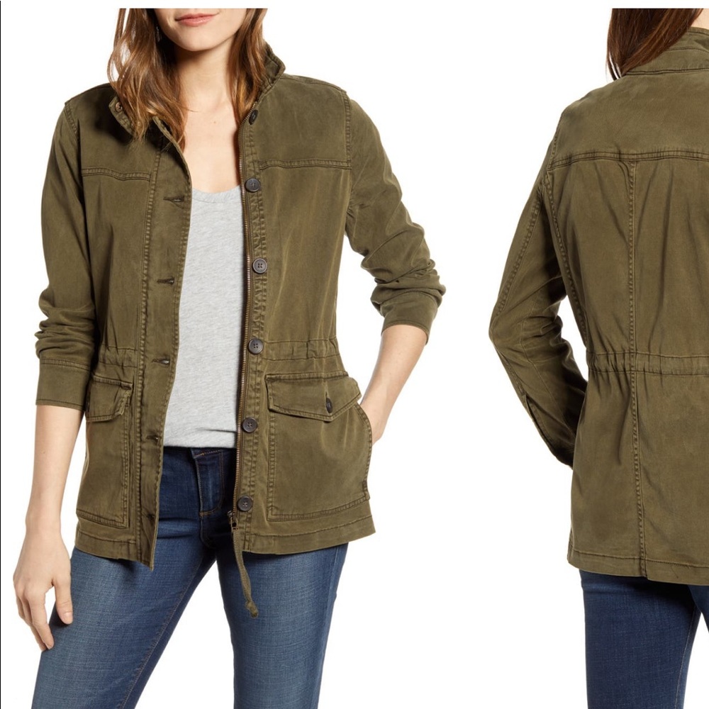Lucky Brand green utility jacket, never worn